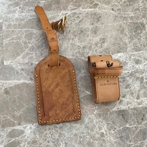 Louis Vuitton luggage tag